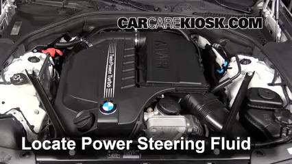 Check Power Steering Level BMW 535i (2010-2017) - 2011 BMW 535i 3.0L 6